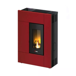Cadel - piecyk na pellet Spirit 5 bordowy 5,2 kW