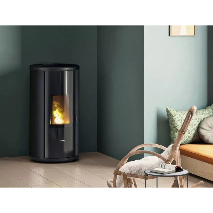 Cadel - piecyk na pellet Sound 5 Ps antracytowy 5,5 kW