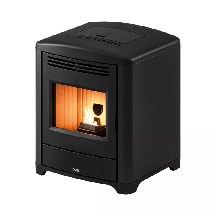 Cadel - piecyk na pellet Magritte 6 czarny 6,0 kW
