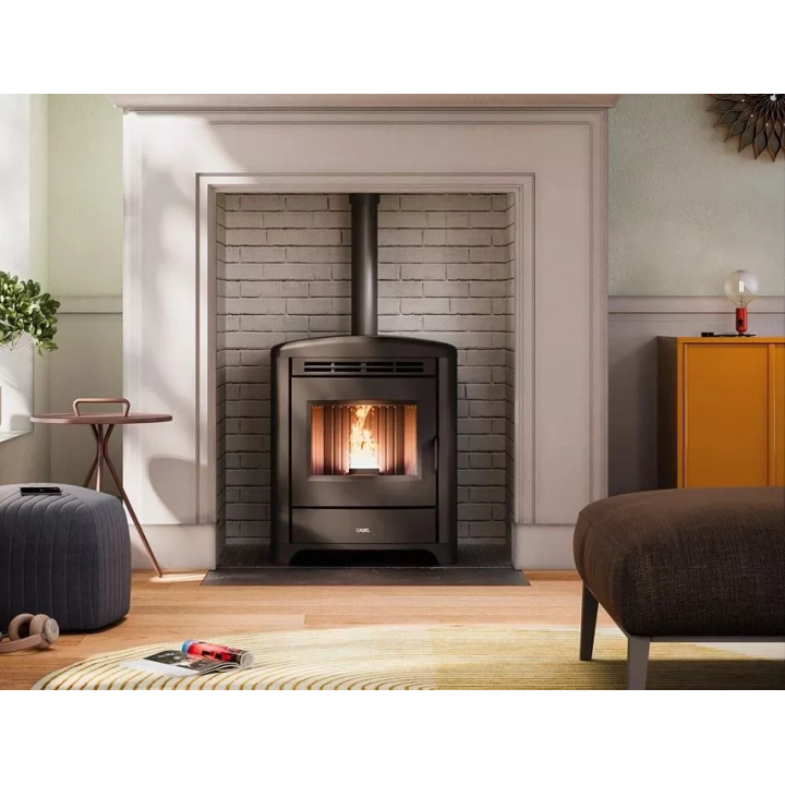 Cadel - piecyk na pellet Magritte 6 czarny 6,0 kW