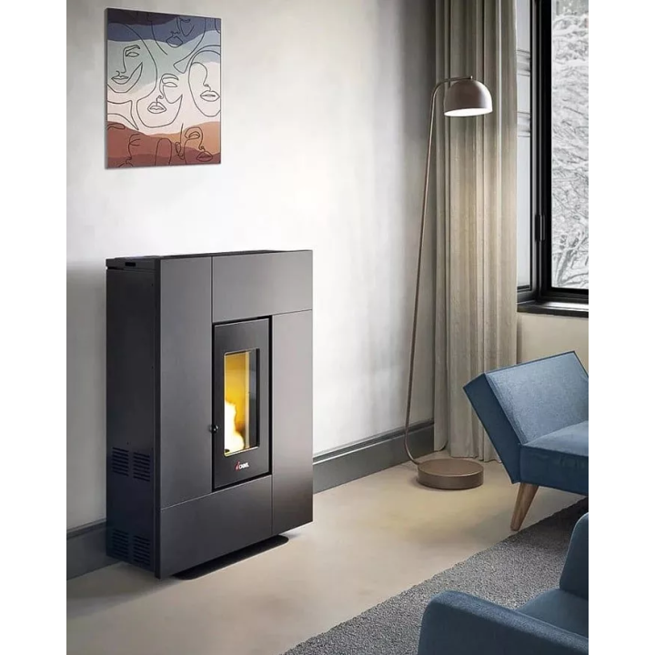 Cadel - piecyk na pellet Grace 7 biały 7,0 kW