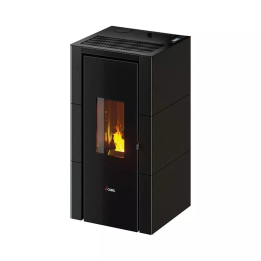 Cadel - piecyk na pellet Cristal 7 Up antracytowy 7,0 kW
