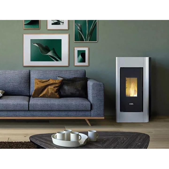 Cadel - piecyk na pellet Sweet 7 biały 7,0 kW