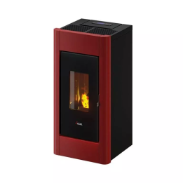 Cadel - piecyk na pellet Sweet 7 bordowy 7,0 kW