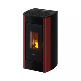 Cadel - piecyk na pellet Perla 7 bordowy 7,0 kW