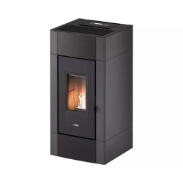 Cadel - piecyk na pellet Cristal 9 antracytowy 8,5 kW