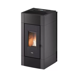 Cadel - piecyk na pellet Cristal Plus 9 antracytowy 8,5 kW