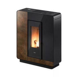 Cadel - piecyk na pellet Elle Plus 9 Flexit kamień Ossido Bruno 8,5 kW