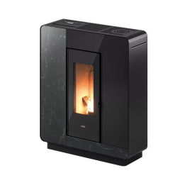 Cadel - piecyk na pellet Elle Plus 9 Flexit kamień Nero Greco 8,5 kW
