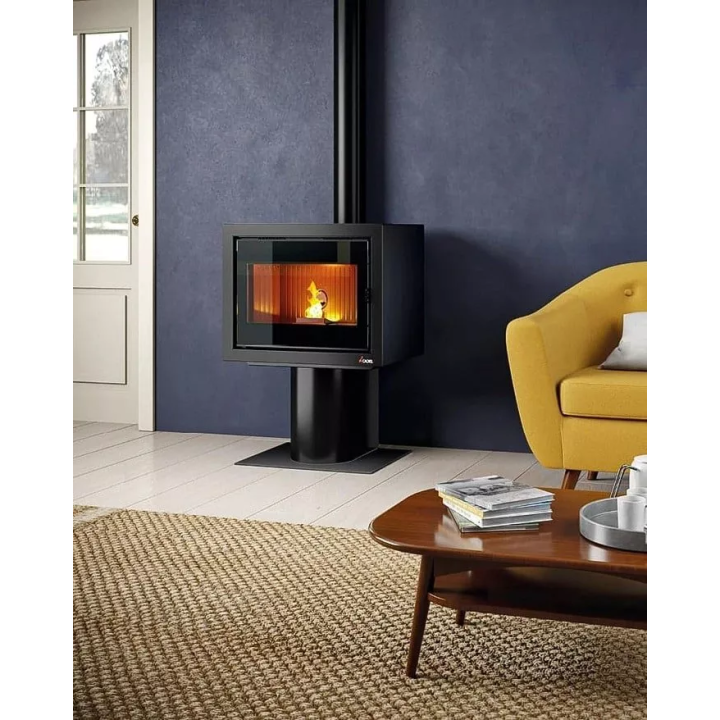 Cadel - piecyk na pellet Quasimodo 9 Up czarny 9,3 kW