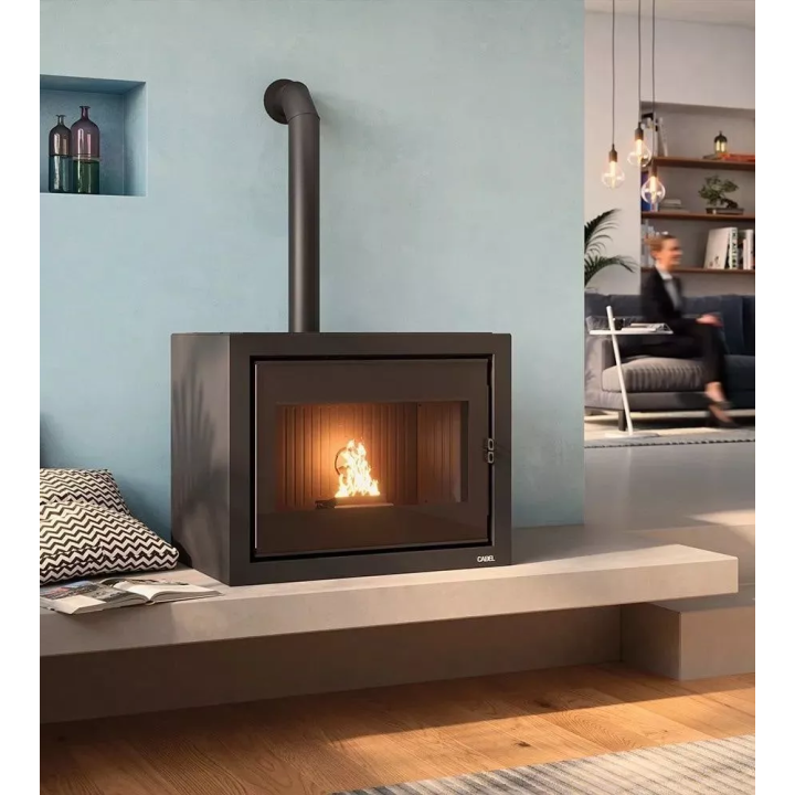Cadel - piecyk na pellet Quasimodo 9 Box Up czarny 9,3 kW