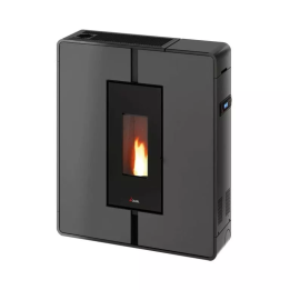 Cadel - piecyk na pellet Tile Plus 10 antracytowy 10,0 kW