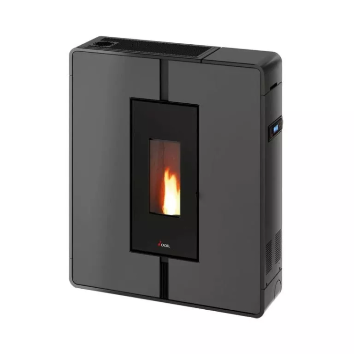 Cadel - piecyk na pellet Tile Plus 10 antracytowy 10,0 kW
