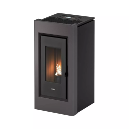 Cadel - piecyk na pellet Prince 11 szary Titanium 10,5 kW