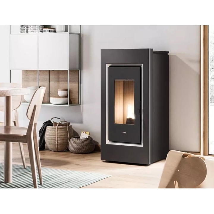 Cadel - piecyk na pellet Prince 11 biały 10,5 kW