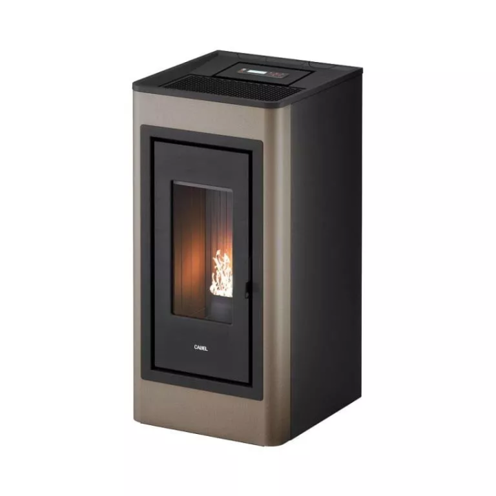 Cadel - piecyk na pellet Kobe 11 jasnobrązowy 10,5 kW