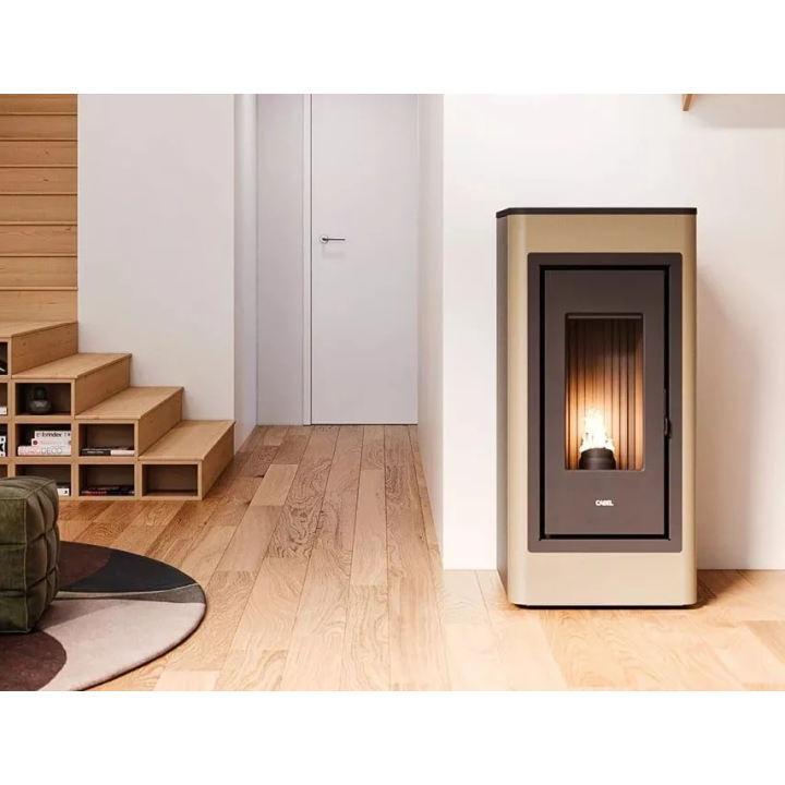 Cadel - piecyk na pellet Kobe 11 bordowy 10,5 kW