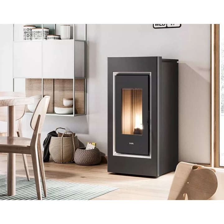 Cadel - piecyk na pellet Prince Plus 11 biały 10,5 kW
