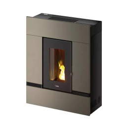 Cadel - piecyk na pellet Mithos Plus 12 Ps jasnobrązowy 12,0 kW