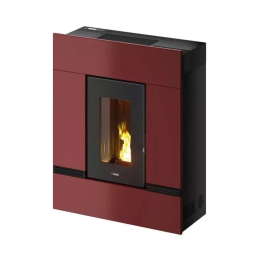 Cadel - piecyk na pellet Mithos Plus 14 Ps bordowy 14,0 kW