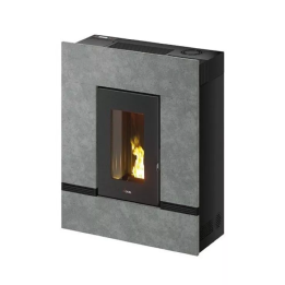 Cadel - piecyk na pellet Mithos Plus 12 Up Twin kamień Serpentino 12,0 kW