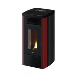 Cadel - piecyk na pellet Atena Plus 12 bordowy 12,0 kW