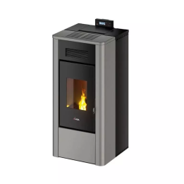 Cadel - piecyk na pellet Hydro River 16 szary Titanium 16,1 kW