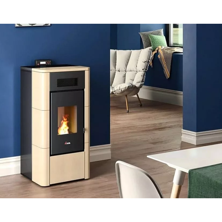 Cadel - piecyk na pellet Hydro River 16 antracytowy 16,1 kW