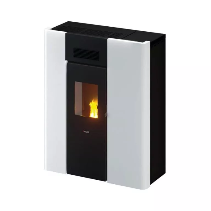 Cadel - piecyk na pellet Hydro Maya 24 biały 22,8 kW