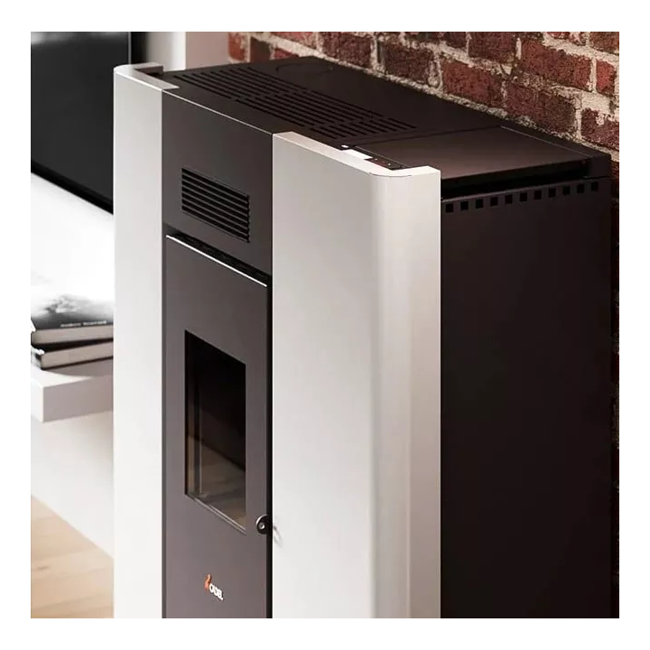 Cadel - piecyk na pellet Hydro Maya 24 jasnobrązowy 22,8 kW