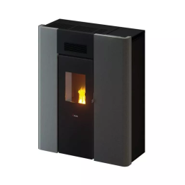 Cadel - piecyk na pellet Hydro Maya 24 szary Titanium 22,8 kW