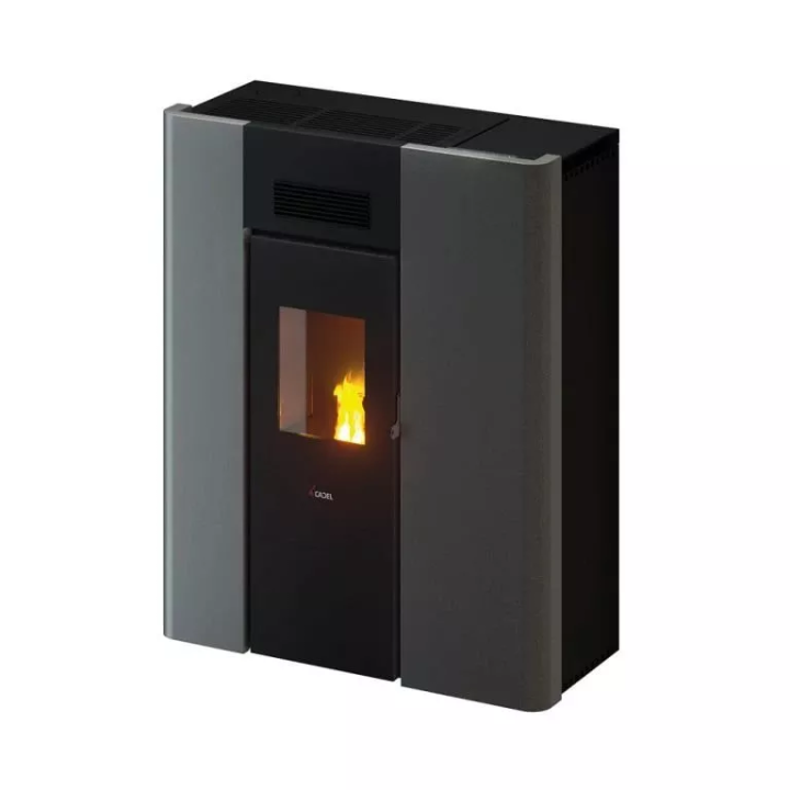 Cadel - piecyk na pellet Hydro Maya 24 szary Titanium 22,8 kW