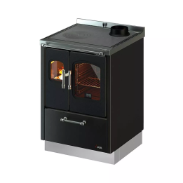 Cadel - kuchnia na drewno Smart 60 antracytowa 6,5 kW