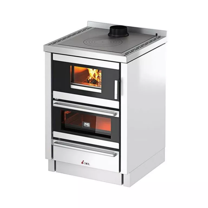 Cadel - kuchnia na drewno Kook 60 4.0 biały 6,2 kW