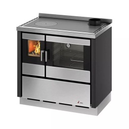 Cadel - kuchnia na drewno Kook 90 4.0 antracytowy 7,5 kW