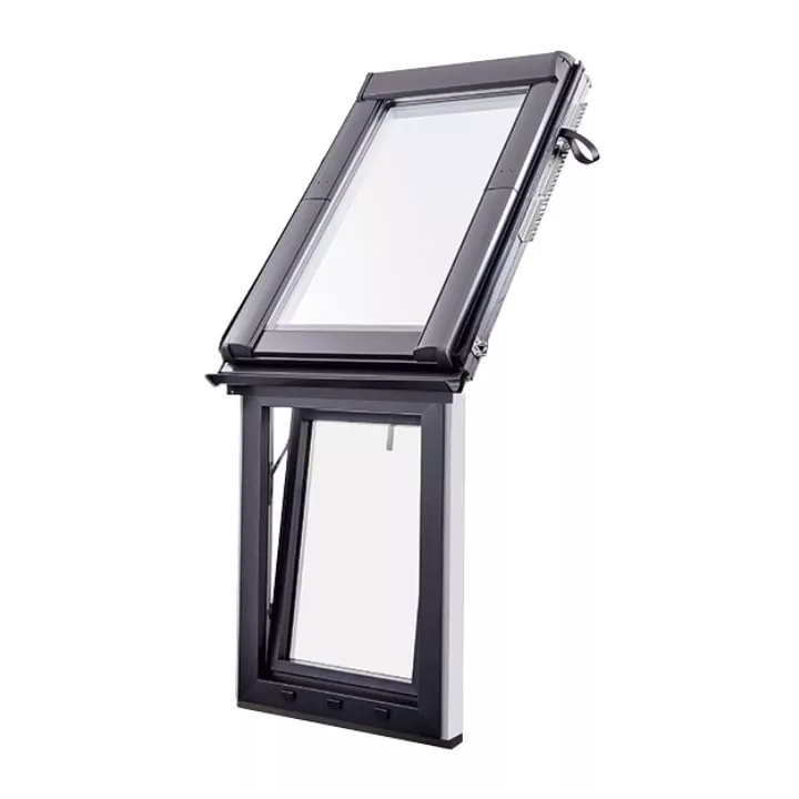 Roto - okno fasadowe uchylne Designo R1 K Comfort KIF - PVC