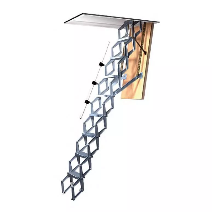 Roto - schody strychowe nożycowe Exklusiv - aluminium
