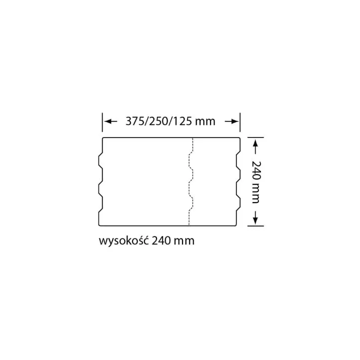 Czamaninek - bloczek podmurówka AKU