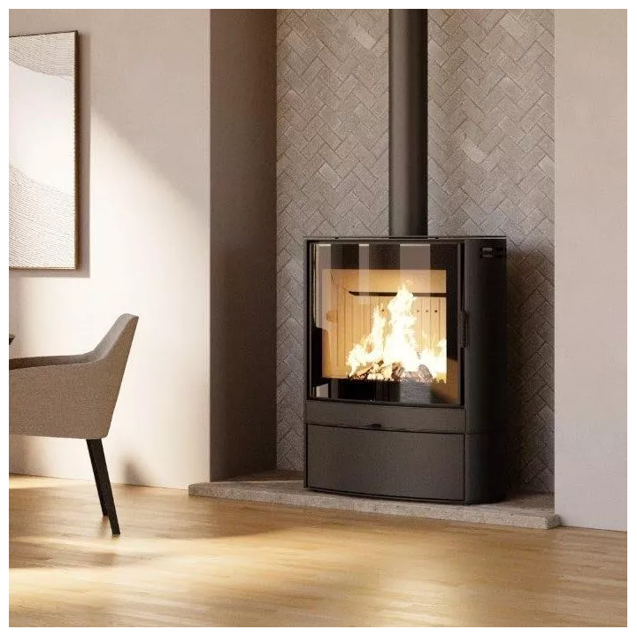 Hajduk - piec wolnostojący na drewno Elipse F3 9,0 kW