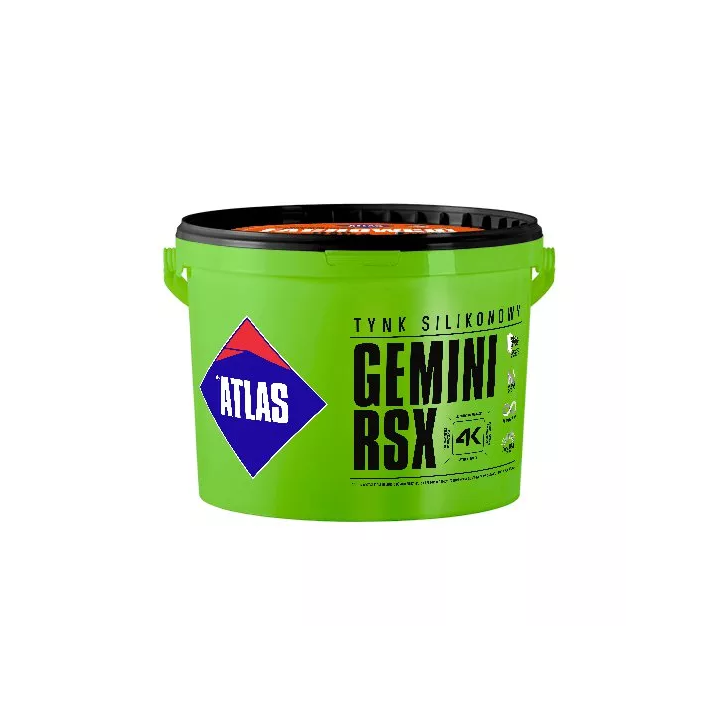 Atlas - tynk silikonowy Gemini RSX