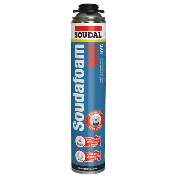 Soudal - pianka pistoletowa Soudafoam Maxi do -10°C