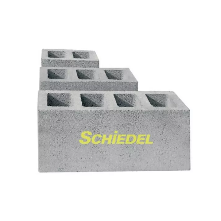 Schiedel - pustak wentylacyjny z betonu lekkiego pionowy