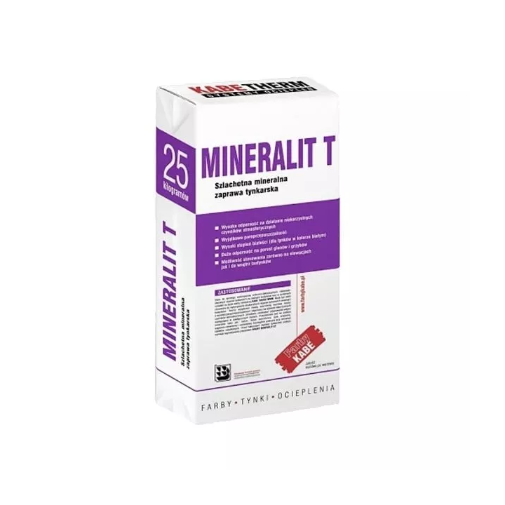 Kabe - zaprawa tynkarska Mineralit T
