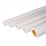 Mat - PUR-Rückstand in einem Riso-PVC-Folienmantel für Rohrleitungen