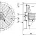 Konwektor - wentylator osiowy kanałowy oddymiający WOK/OD 400 V