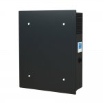 Blauberg - air handling unit with a counter-flow heat exchanger and Freshbox E1-100 secondary heater