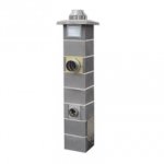 Jawar - Nord solid fuel chimney system with ventilation