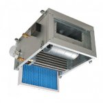 Vents - supply air handling unit with a water heater MPA W