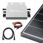 Zehnder - zestaw paneli słonecznych na balkon PV BKW-600S ECO Logic
