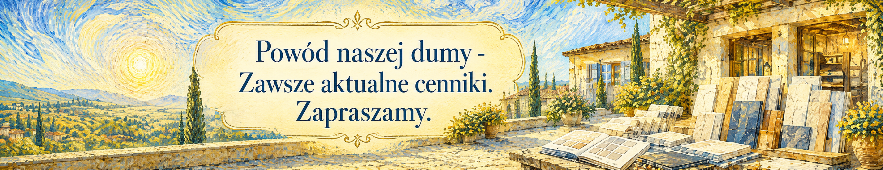 Powód naszej dumy - zawsze aktualne cenniki. Zapraszamy. 